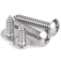 Carbon steel galvanized pan head self tapping screw